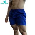 Green Home Men Shorts Above Knee Summer Pure Color Hawaii Gym Shorts. 
