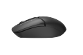 A4Tech FB12S - Bluetooth & 2.4G Mouse - Silent Clicks - Connect upto 3 Devices - 1200 DPI - For PC/Laptop/Tablet/Smart TV - Black. 