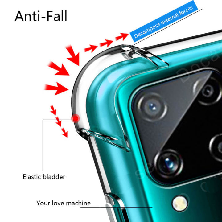 realme_%20c15%20antishock%20Airbag%20Case%20Soft%20Silicone%20Transparent%20Protective%20Cover%20-%20Image%204