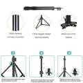 7 Feet Tripod Photography Light Camera Stand Adjustable Height With 1/4 Screw Head For Ring Light. 