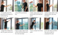 Window Solar Insulation Heat Resistant Sheet Anti-glare Blackout Glass Stickers One-way See-through Sheets. 