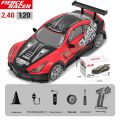 RC Car with Rechargeable Battery High Speed Drift Remote Control Vehicle 1:24 Scale Electric Toy Car for Boys Kids Gift. 