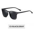 XWXX olarized Sunglasses en 2021 etro irror Square Sunglasses Vintage Anti-lare rier's Sun lasses For en Oculos. 