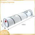 Enigma- White cat aisles, cat tunnels, cat runways, pet cat toys and supplies, available in S-shaped, T-shaped, Y-shaped, short and straight-through shapes.. 