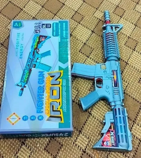 Sound%20and%20Light%20Simulation%20Musical%20Toy%20Children's%20Toy%20Boy%20Pubg%20Style%20Outdoor%20Sports%20M16%20Model%20-%20Image%203
