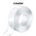Nano tape (Double sided Washable silicon Transparent tape) Transparent Traceless Waterproof tape. 