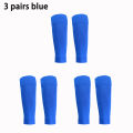 3 pairs New Football Socks Shin Pads Leg Cover Men Women Grip Cutsocks. 