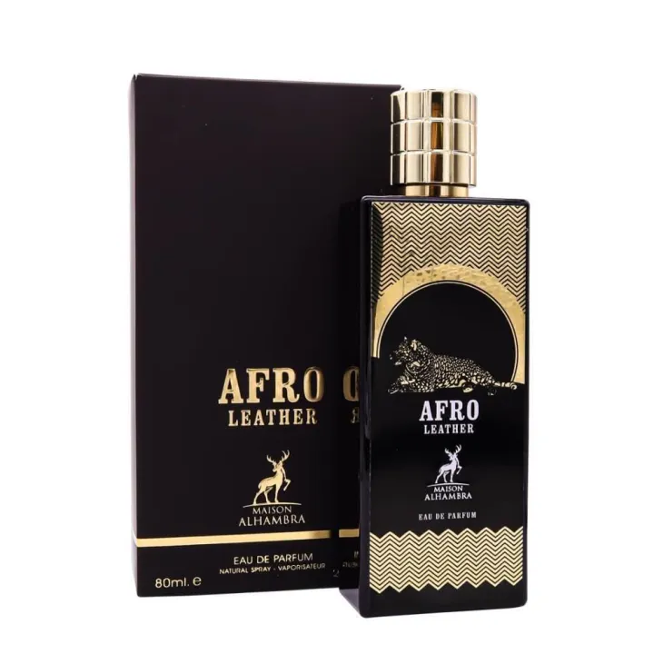 Alhambra Afro Leather EDP - 80 Ml
