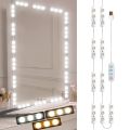 Vanity Light LED Bulbs for Makeup Mirror Stand | 10 Bulbs with 3 Light Modes. 