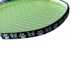 Scratch Prevent Badminton Racket Head Edge Protector Dog Pattern Wear Resistant Racquet Protective Sticker Printing White/Black. 