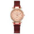 Faceins Women's Watches Magnetic Milan Band Bracelet Watch Female Quartz Watch Strap Temperament College Watches. 