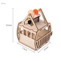 DIY Wooden Science Experiment Model Kits Sightseeing Cable Car Stem Educational Model Toys for. 