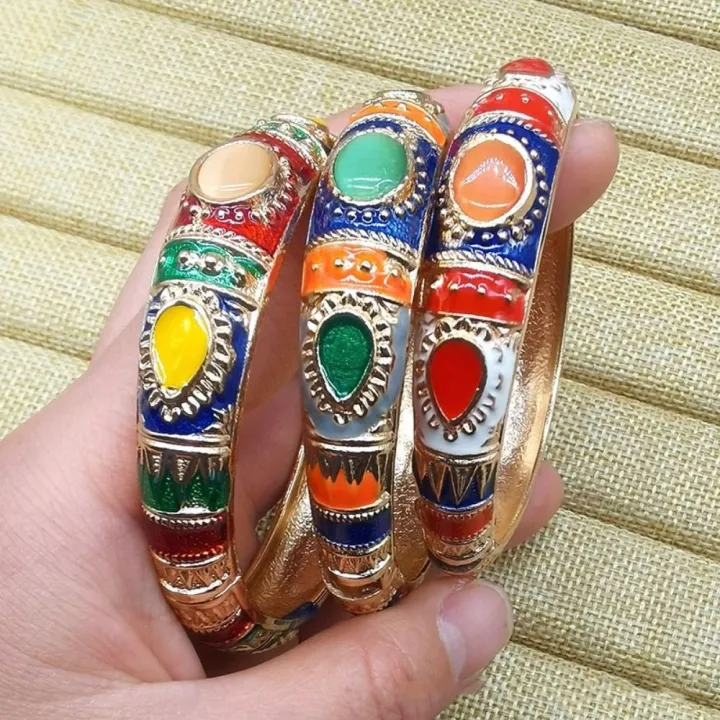 %E3%80%90Hot%20demand%E3%80%91Handicraft%20Chinese%20Cloisonne%20Bracelet%20Double%20Bangle%20Traditional%20Peony%20Filigree%20Flower%20Bangle%20Ethnic%20Chinese%20Women's%20Hand%20Bracelet%20Jewelry%20Gift%20-%20Image%203