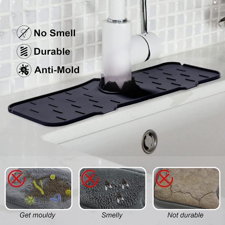 Silicone%20Kitchen%20Faucet%20Mat,%20Kitchen%20Sink%20Splash%20Guard,%20Faucet%20Handle%20Drip%20Catcher%20Tray,%20Sink%20Draining%20Pad%20Behind%20Faucet%20for%20Kitchen%20-%20Image%205