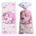 25/50pcs Cute Unicorn Candy Bags Packing Bags Birthday Party Decor Bag For Guest Girl Birthday Supplies Baby Shower. 