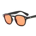 Fashion Johnny Depp Style Round Sunglasses Brand Designer Clear Candy Colors Lens Sun Glasses Male Female Vintage Oculos De Sol. 