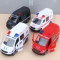 Childrenworld Mini Construction Vehicle Inertia Driving Ambulance Tank Car Model. 