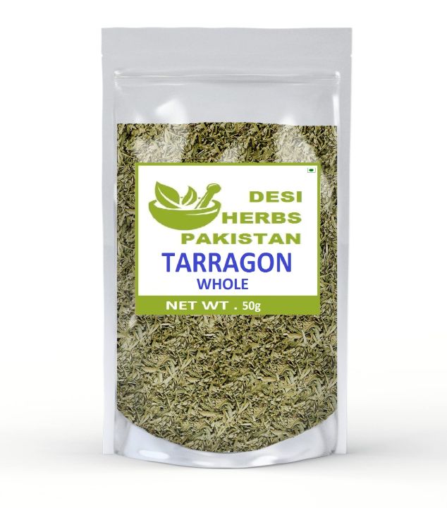 Tarragon Leaf whole | 50 gram | DESI HERBS PAKISTAN - Dried Taragon Spice