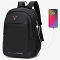 Bags and Travel backpacks - Laptop backpack usb support phone charging and headphone socket inside - water and tearproof laptop bag. 