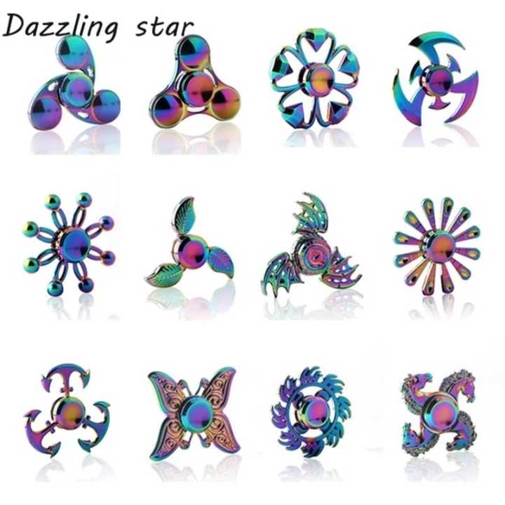 Rainbow%20Metal%20Fidget%20Spinner%20Toy%20for%20Stress%20Relief%20And%20Focus%20Colorful%20Twisting%20Metal%20Ball%20Game%20for%20Kids%20-%20Image%202