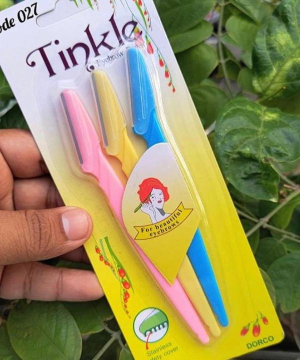 Original%20High%20Quality%20Tinkle%20Pack%20of%203%20Tinkle%20Eyebrow%20Razor,%20Facial%20Hair%20Remover%20Eyebrow%20Trimmer,%20Sharp%20Mini%20Makeup%20Shapper%20-%20Image%206