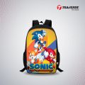Traverse  Kids Bag- Sonic , Backpack for Kindergarten (KG), Pre-school classes (Code: T470KG) School Backpack For Kids / Backpack For Girls / Backpack For Boys Bags hand bag for girls bags for girls. 