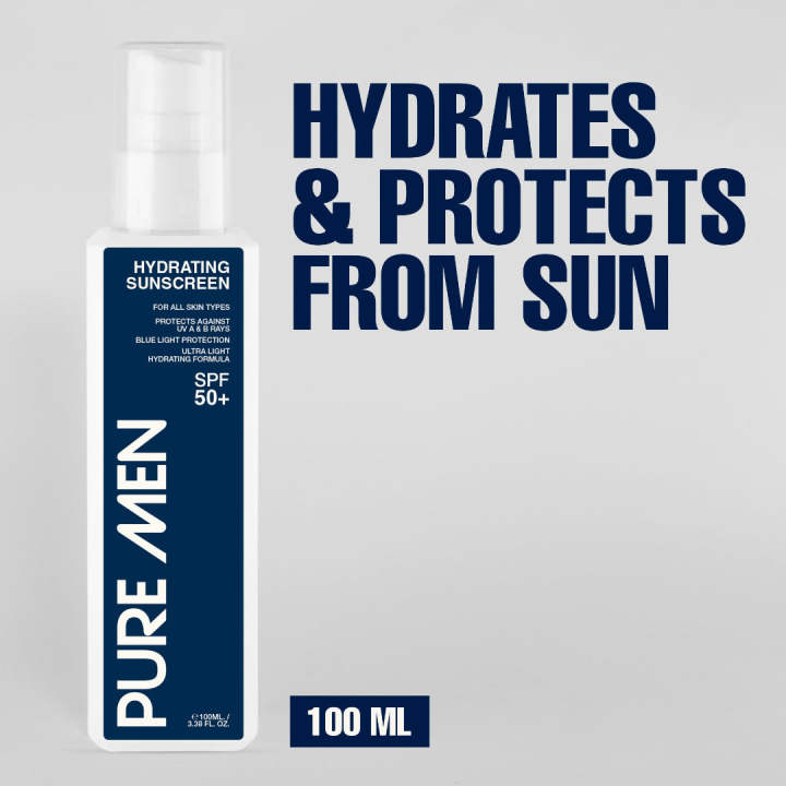 Pure Men Hydration Sunscreen - SPF 50 | Daraz.pk