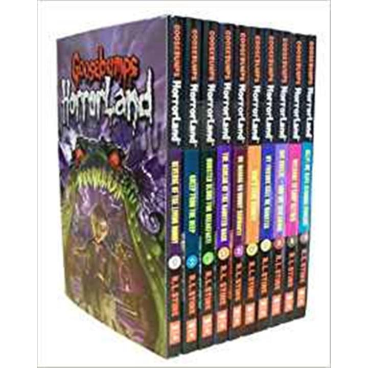 Goosebumps Horrorland Series 10 Books Collection Set without box By R.L.Stine