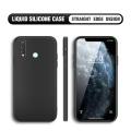 Jizetin for Vivo Y19 Case Thin Soft Luxury Square Liquid Silicone Phone Case Candy Cover. 