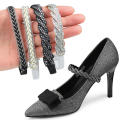 Elastic Shoe Ankle Straps Detachable Shoe Strap Band Heel Straps for High Heels Women Holding Loose High Heels Shoes 1 Pairs. 