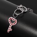 100% Stainless Steel Female Symbol Internet Girl She Devil Igirl Choker Necklace for Women Heavy Gothic Streetwear Chain Jewelry. 