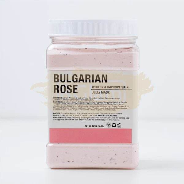 Random Brand Jelly Mask for Skin Care, Rose Gel Face Mask for Instant Hydration, DIY & Professional Hydrojelly Jelly Mask Powder Skin for Moisturization, Nourishment & Cleansing (650g) Random Variant