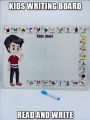 Writing Board For Kids | White Board With Marker | Best  White Board For Kids For Learning | White Board | Learning Board For Kids | Reuseable Board & Erasable. 