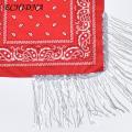 ECHIDNA Sequins Scarf Washable Sparkling Sequins Scarf Fringed Bandana. 