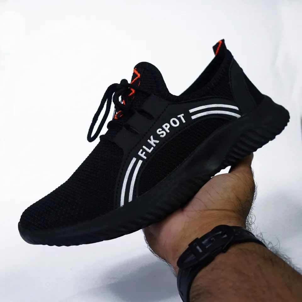 FLK spot Mens Excercise Running Sneakers Casual shoes Fashion Breathable Fast shoes Training sneakers for Men Tennis Trending sneakers for walking gym Daraz.pk