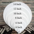 Square & Round Canvas Board of different Sizes (Square 4X4 6X6 8X8 10X10 12X12, Round 4" 6" 8" 10" 12"). 