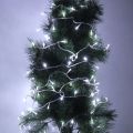 10m String Decoration Light, For Christmas Party, 80 LED, Purple Light, Battery Powered. 