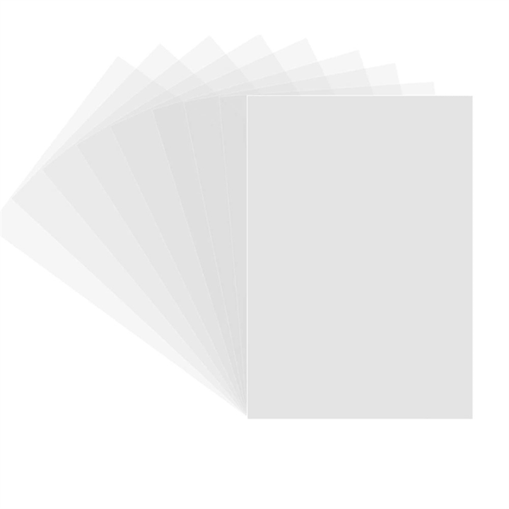 1 SET Shrink Plastic Sheets for Kids Crafts Shrink Dink Sheets Large Size Sheets Frosted Blank Paper DIY Craft
