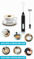 Coffee Beater, Electric Milk Frother Beater, Rechargeable Handheld Coffee Mixer, 3 Speed Adjustable Hand Blender with Detachable Whisks, Multipurpose Powerful Coffee Beater BY EC MART. 