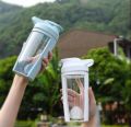 600ml Health Shaker Bottle Milkshake Whey Protein Powder Transparent Sport Water Bottle Gym Shaker Summer botella agua Drinkware. 