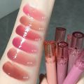 Cappuvini Makeup Juice Lip Glaze Long Lasting Moisturizing Mirror Lip Gloss Water Light Shiny Jelly Liquid Lipstick. 