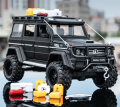 1:24 Mercedes-Benz BRABUS G550 4X4 Modified version Diecast Metal Alloy Model car Sound Light Pull Back Collection Kids Toy Gift. 