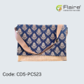 Jute Bag, Laptop Bag, Soft Handles, with Laminated Interior, Generous Capacity I FLAIRE. 