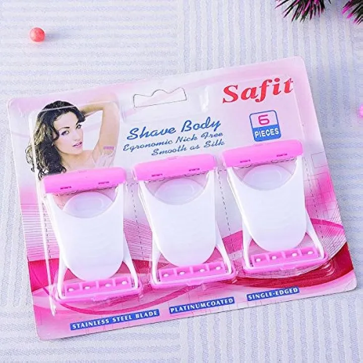6-Pack%20Soft%20Blades%20Body%20Razor%20for%20Women:%20Safit's%20Hair%20Removal%20Solution%20Safety%20Razor%20%7C%20Women%20Shave%20Body%20Razor%20%7C%20%20Disposable%20%7C%20Soft%20Blades%20%7C%20Safit%20Hair%20Trimmer%20%7C%20Wet%20Use%20shaving%20razor%20-%20Image%202