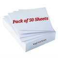 A4 Printing Paper 70 grams - Imported White Computer Papers - White Sheets Pack for Art & Craft, Decoration, Copy & Printing Paapers. 