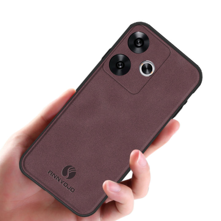 For Realme Note 60 Case Fashionable Magnetic Sheepskin Camera Protection Shock Absorption For Realme Note60 Back Cover