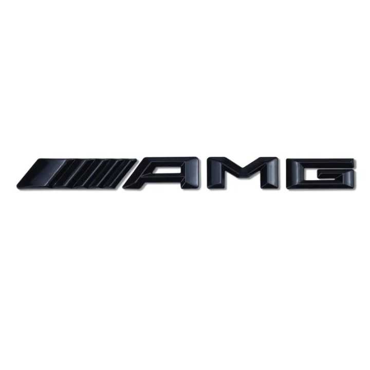1PCS for AMG Car Rear Badge Decal 3D Chrome Decal Sticker amg car logo steel car logo hi quilty