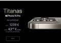iPhone 15 Pro max, Black Titanium  256GB, LLA Version  (E Sim + E sim), Non Active, Only Phone. 