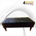 Sofa 4 Seater Puffy Set Black Valvid & Raxing Custumize  {{ Special Sale }}. 