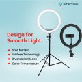 26CM / 36CM Selfie LED Ring Light with 7Feet Tripod & Mobile Holder | 3 Shades 26 CM LED Ring Light & 7 feet Tripod Stand & Mobile Holder | Dimmable Selfie LED ring light Ringlight for Videos Light with tripod Stand. 